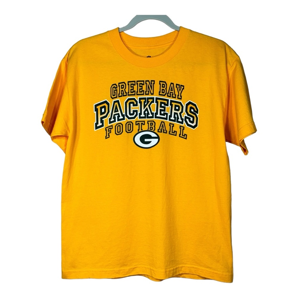 New With Tag NFL Team Apparel Green Bay Packers T-shirt Youth Size XL (18-20)